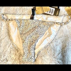 Animal print bikini bottom